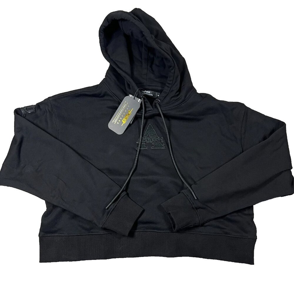 Pro Standard Womens Medium Black Alcorn‎ State Braves Football Hoodie NWT